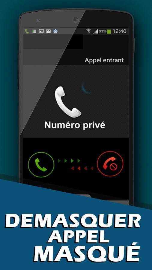 Demasquer appel masqué APK pour Android Télécharger