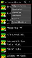 Rádio FM Principe São Tomé e imagem de tela 1