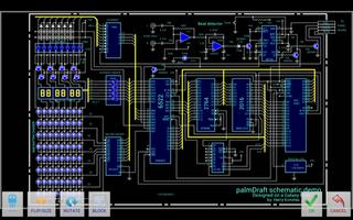 palmDraft(lite) ElectronicsCAD screenshot 1