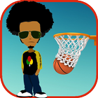 Afro Basketball Man icon