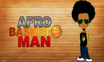 Afro Basketball Man poster