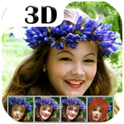 3d Face App With Voice-Share Face With Expressions icono