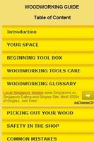 Wood Working Guide poster