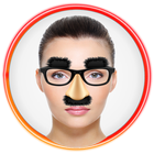 Funny Eye Nose Glasses change icono