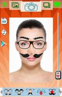 2 Schermata Funny Eye Nose Glasses change