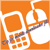 Tip for mobile downloader file icône