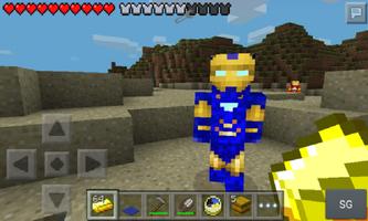 Mod Iron Heroes for MCPE постер