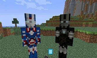 Mod Iron Heroes for MCPE ภาพหน้าจอ 2