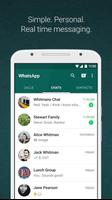 WhatsApp Messenger 포스터
