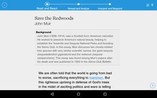 HMH Close Reads: Grades 11–12 Screenshot 2