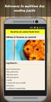 recettes de cuisine facile hmm 截图 1