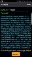 Factorial الملصق