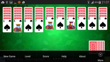 Solitaire windows Spider syot layar 3