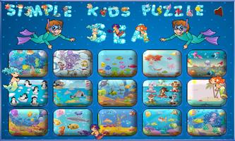 Kids Sea Puzzle โปสเตอร์