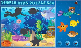 Kids Sea Puzzle ภาพหน้าจอ 1