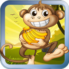monkey banana run adventure icône