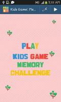 Kids Game: Memory Challenge Affiche