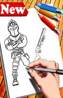 how to draw Fortninte 2018 captura de pantalla 1