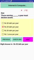 Income Tax Officer Exam syot layar 2