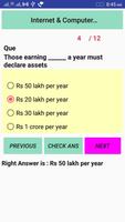 Income Tax Officer Exam screenshot 2