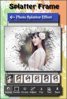 Creative Splatter : Photo Splatter Effect Affiche