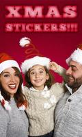 Take selfies with Santa Claus – photomontage poster