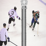 hockey player zipper lock