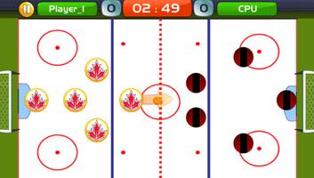 Finger Hockey capture d'écran 2