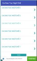 Ca Dao Tục Ngữ Chế постер