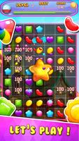 Candy Legend - puzzle match 3 candy jewel Cartaz