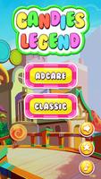 Candy Legend - puzzle match 3 candy jewel स्क्रीनशॉट 3