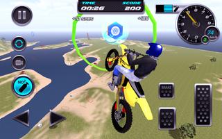 Motocross simulasi Pantai Jump screenshot 3