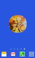 Hokage Ninja Clock Widget syot layar 1