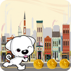 Dog Swing Rope Jumper Game آئیکن