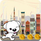 Dog Swing Rope Jumper Game Zeichen