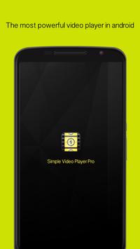 Simple Video Player Pro poster
