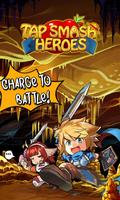Tap Smash Heroes: Idle RPG Game постер