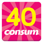 Consum 40 años आइकन