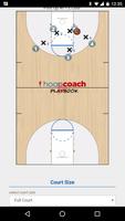 Hoop Coach Basketball Playbook plakat