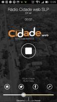 Rádio Cidade web SLP captura de pantalla 1