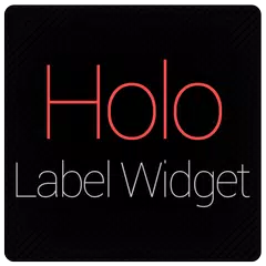 Holo Label Widget