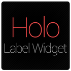 Holo Label Widget icône