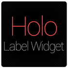 Holo Label Widget icono