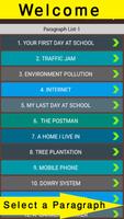 Paragraph collection app for class nine to twelve capture d'écran 1
