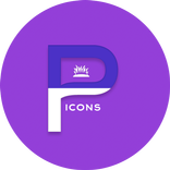 OJ Purple - Round Icon Pack