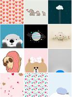 برنامه‌نما Cute and Kawaii Wallpapers عکس از صفحه