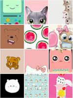 پوستر Cute and Kawaii Wallpapers