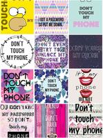 برنامه‌نما Wallpapers Dont Touch My Phone عکس از صفحه