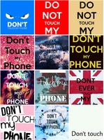 Wallpapers Dont Touch My Phone capture d'écran 2