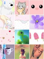 Kawaii and Cute Wallpapers Affiche